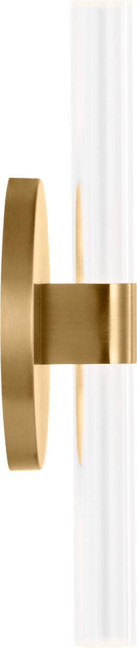 Visual Comfort Studio - SLW1082BBS - LED Wall Sconce - Silas - Burnished Brass | Burnished Brass
