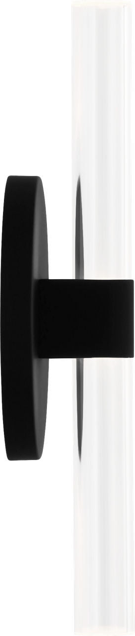 Visual Comfort Studio - SLW1082MBK - LED Wall Sconce - Silas - Midnight Black | Midnight Black