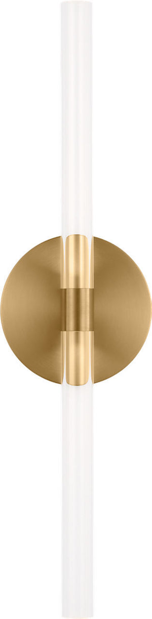 Visual Comfort Studio - SLW1092BBS - LED Wall Sconce - Silas - Burnished Brass | Burnished Brass