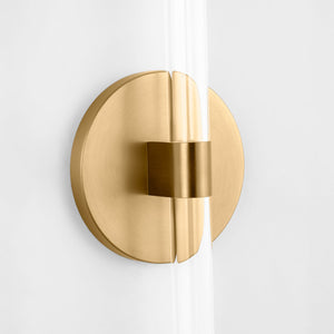 Visual Comfort Studio - SLW1102BBS - LED Wall Sconce - Silas - Burnished Brass | Burnished Brass