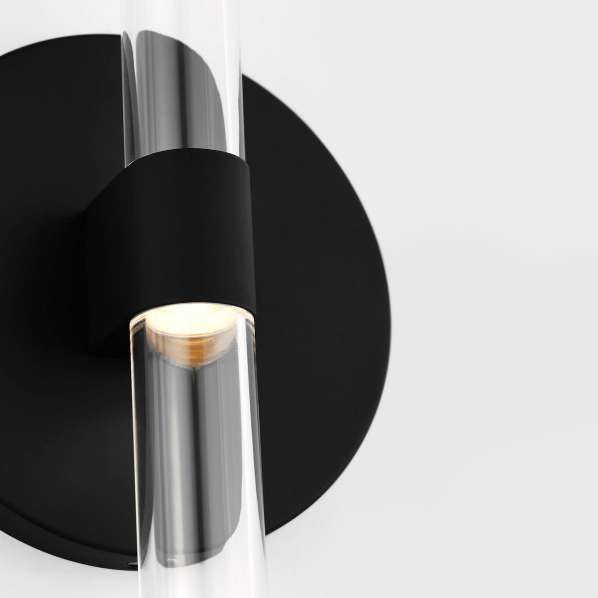 Visual Comfort Studio - SLW1102MBK - LED Wall Sconce - Silas - Midnight Black | Midnight Black