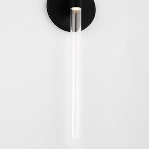 Visual Comfort Studio - SLW1102MBK - LED Wall Sconce - Silas - Midnight Black | Midnight Black