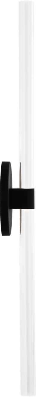 Visual Comfort Studio - SLW1102MBK - LED Wall Sconce - Silas - Midnight Black | Midnight Black