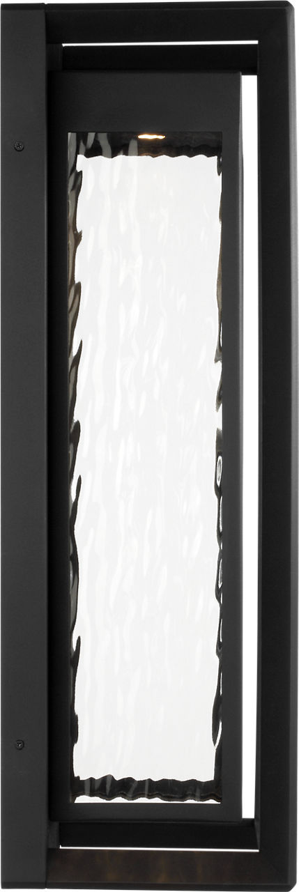 Visual Comfort Studio - OL13704TXB-L1 - LED Wall Lantern - Urbandale - Textured Black | Textured Black