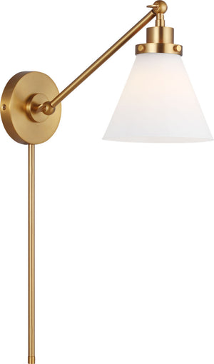 Visual Comfort Studio - CW1121BBSMG - One Light Wall Sconce - Wellfleet - Burnished Brass | Burnished Brass
