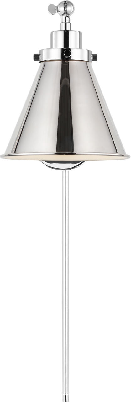 Visual Comfort Studio - CW1121PN - One Light Wall Sconce - Wellfleet - Polished Nickel | Polished Nickel