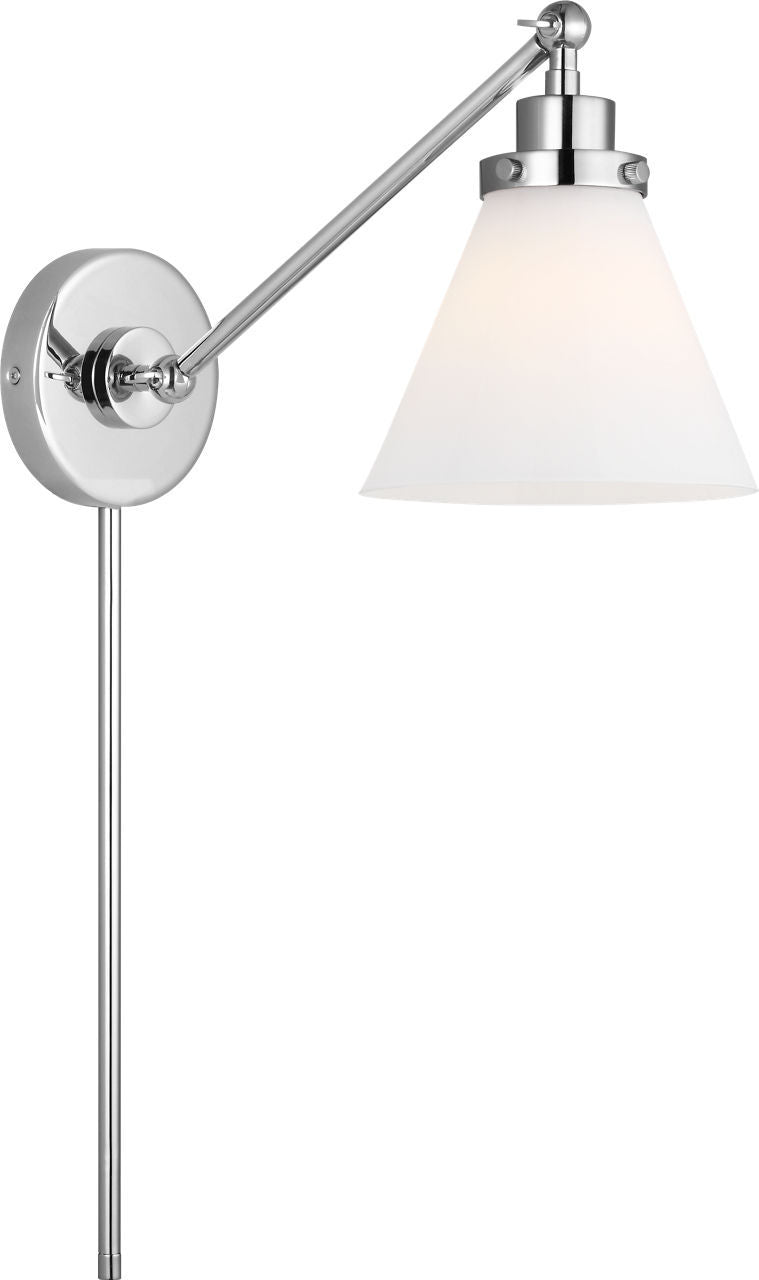Visual Comfort Studio - CW1121PNMG - One Light Wall Sconce - Wellfleet - Polished Nickel | Polished Nickel