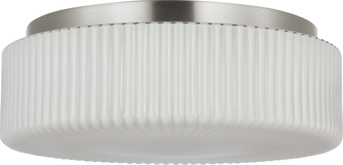 Generation Lighting - GLF1992BN - Two Light Flush Mount - Axira - Brushed Nickel