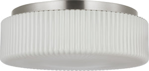 Generation Lighting - GLF1992BN - Two Light Flush Mount - Axira - Brushed Nickel