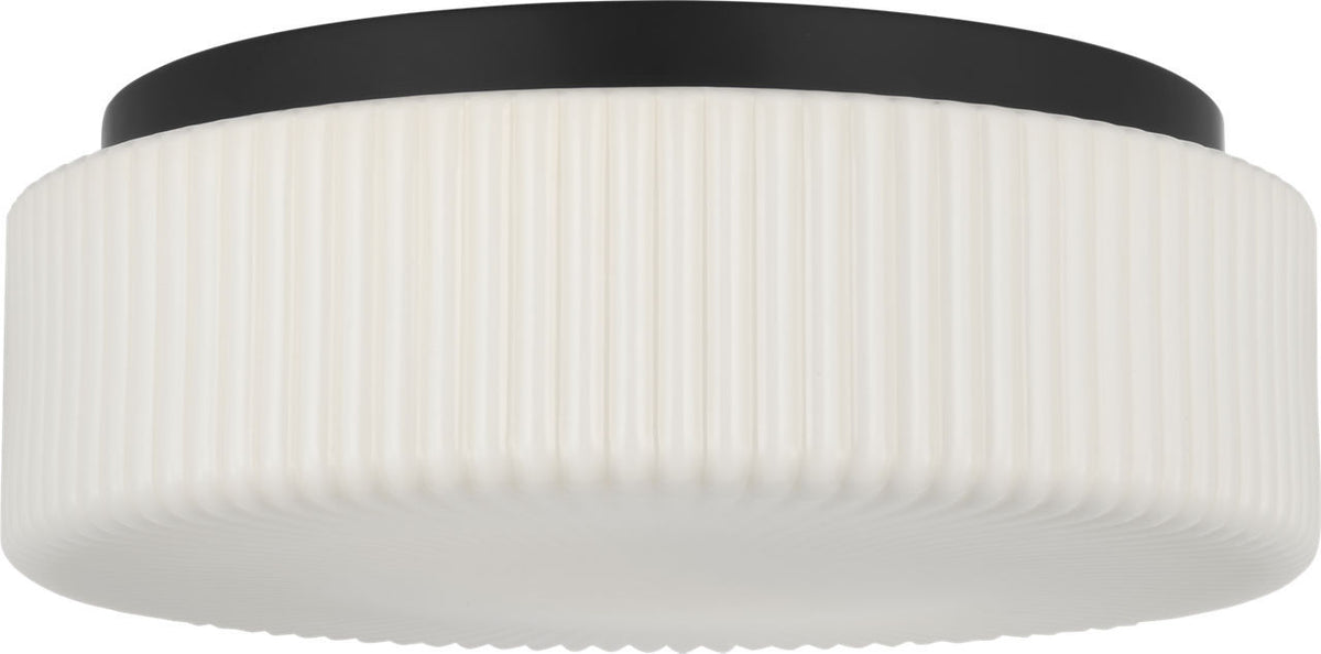 Generation Lighting - GLF1992MBK - Two Light Flush Mount - Axira - Midnight Black