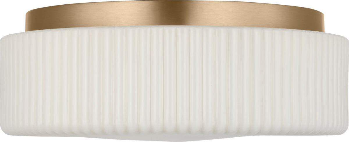 Generation Lighting - GLF1992SB - Two Light Flush Mount - Axira - Satin Brass