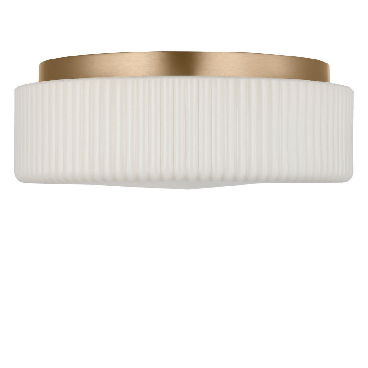 Generation Lighting - GLF1992SBE - Two Light Flush Mount - Axira - Satin Brass