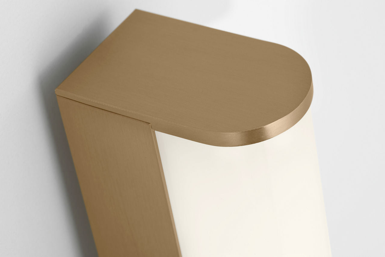 Generation Lighting - GLV1531SB-L - LED Vanity - Cavitt - Satin Brass