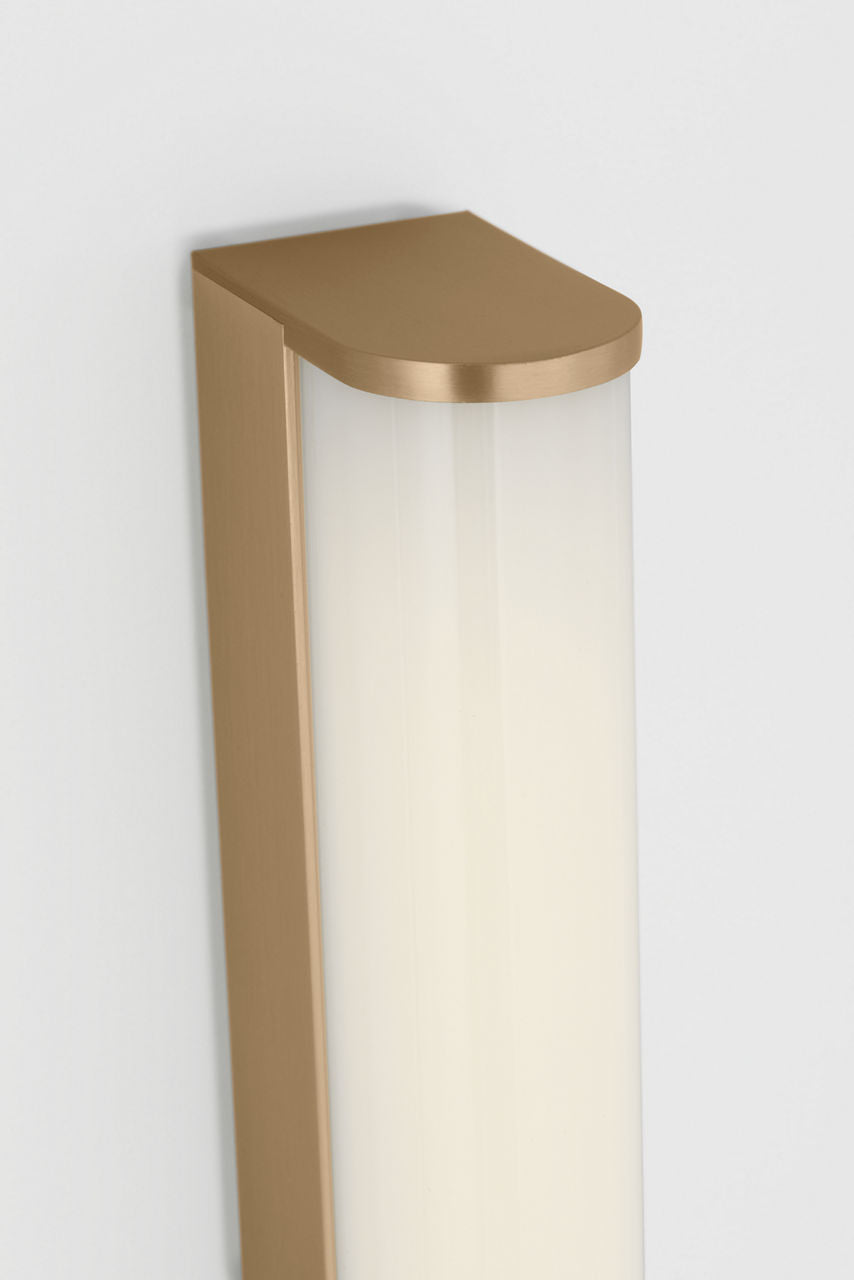 Generation Lighting - GLV1541SB-L - LED Vanity - Cavitt - Satin Brass