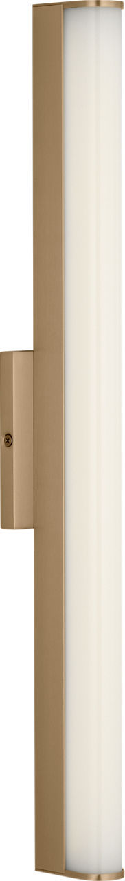 Generation Lighting - GLV1541SB-L - LED Vanity - Cavitt - Satin Brass