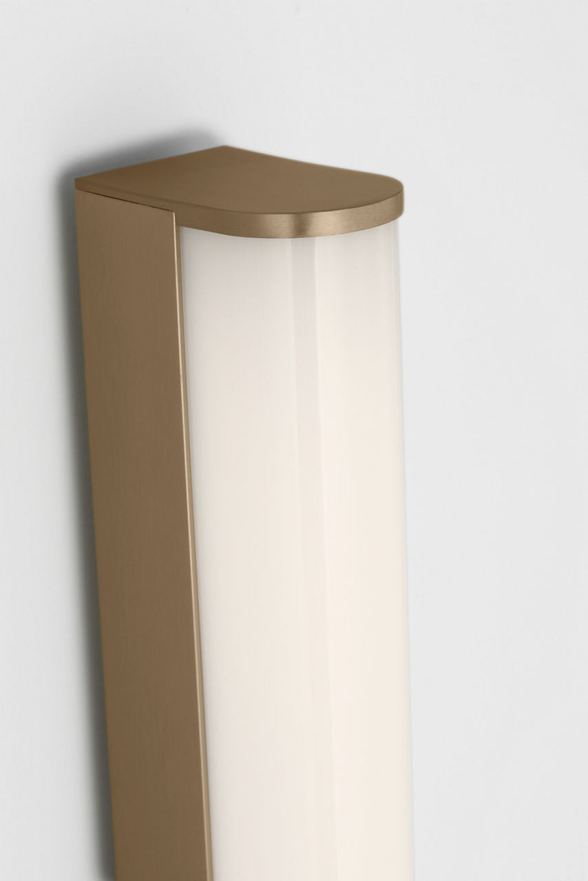 Generation Lighting - GLV1551SB-L - LED Vanity - Cavitt - Satin Brass