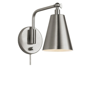 Generation Lighting - GLW2001BN - One Light Wall Sconce - Drae - Brushed Nickel
