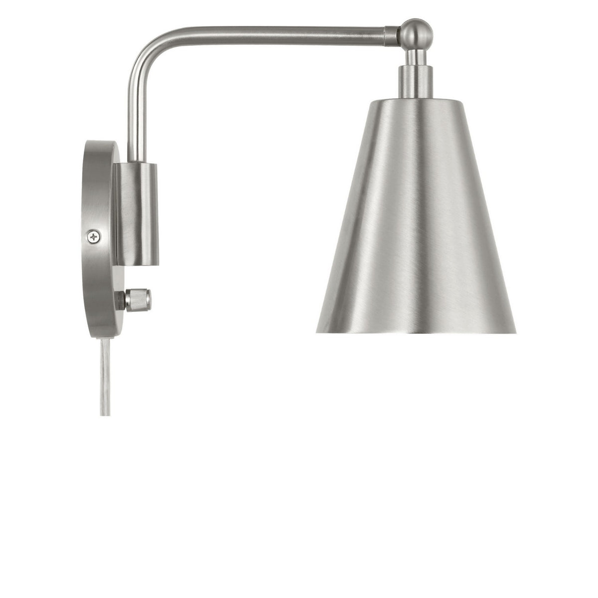 Generation Lighting - GLW2001BN - One Light Wall Sconce - Drae - Brushed Nickel