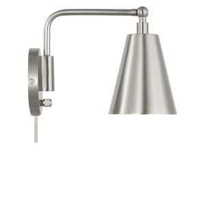 Generation Lighting - GLW2001BNE - One Light Wall Sconce - Drae - Brushed Nickel