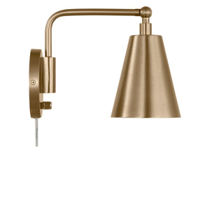 Generation Lighting - GLW2001SB - One Light Wall Sconce - Drae - Satin Brass
