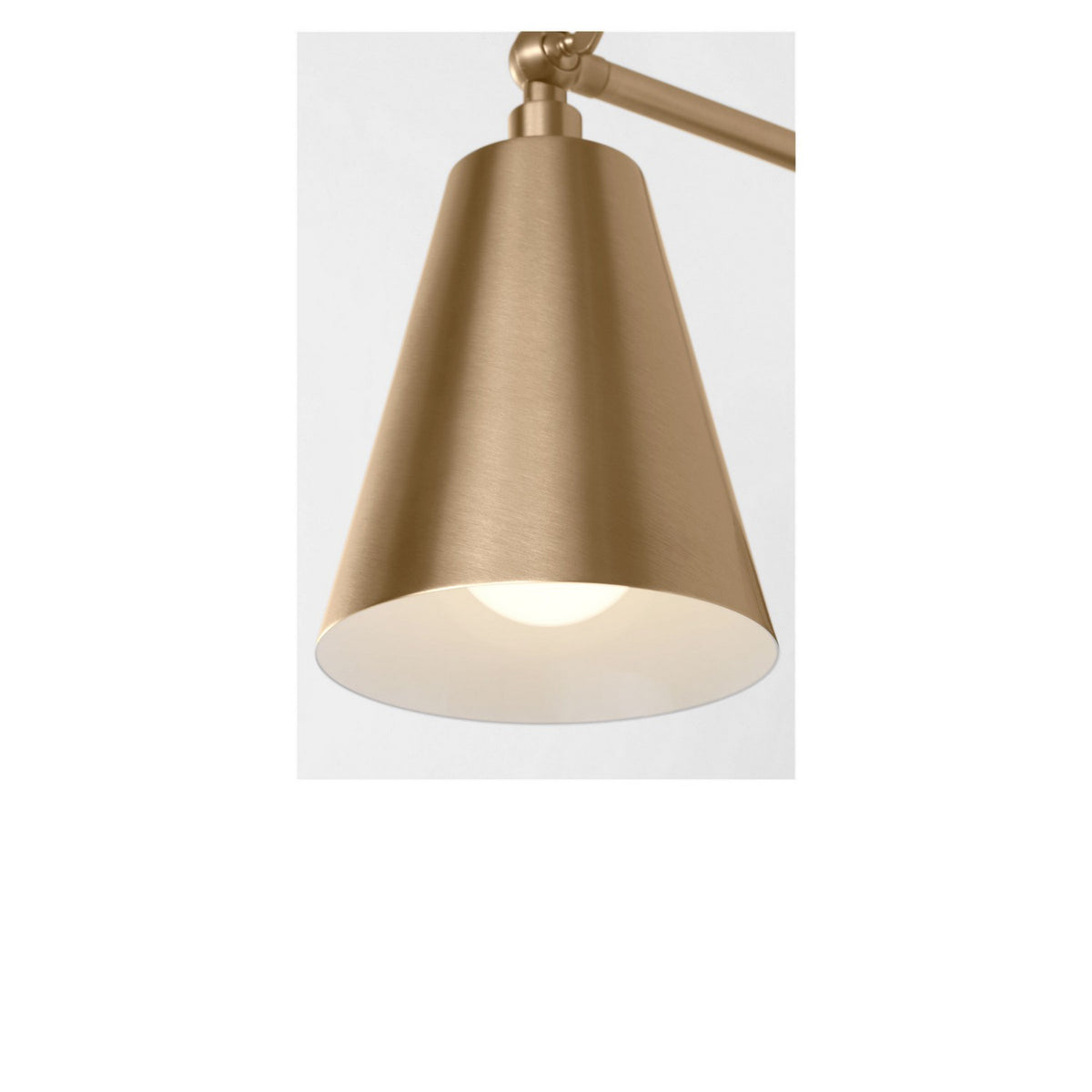 Generation Lighting - GLW2001SBE - One Light Wall Sconce - Drae - Satin Brass