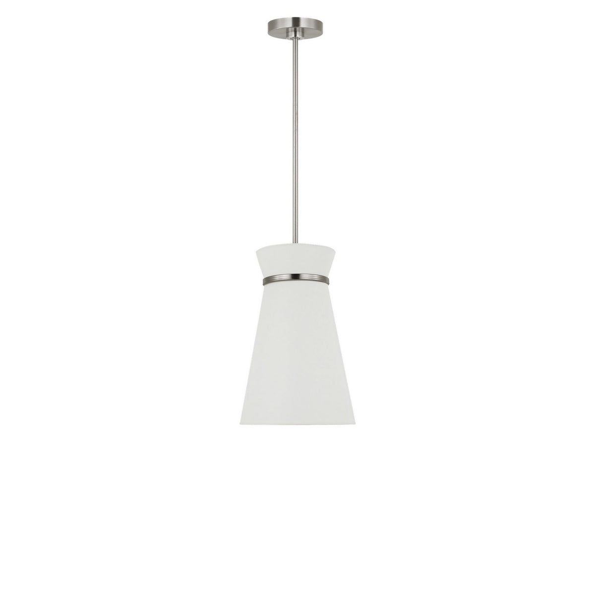 Generation Lighting - GLP1751BN - One Light Pendant - Fynn - Brushed Nickel