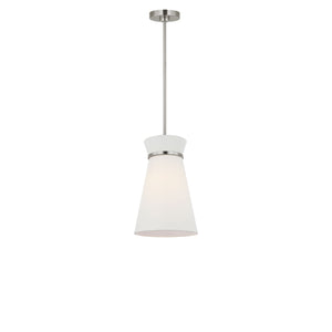 Generation Lighting - GLP1751BN - One Light Pendant - Fynn - Brushed Nickel
