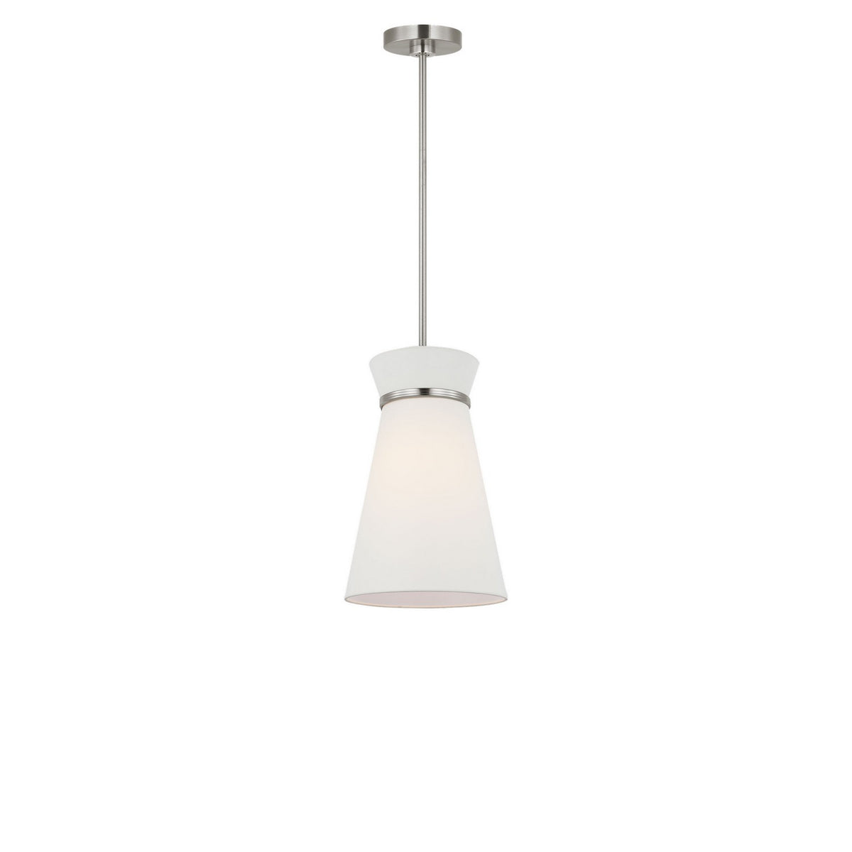 Generation Lighting - GLP1751BNE - One Light Pendant - Fynn - Brushed Nickel