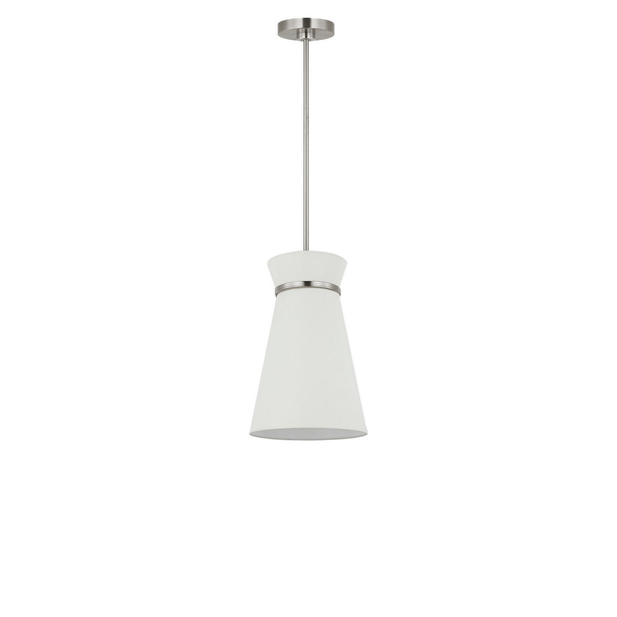 Generation Lighting - GLP1751BNE - One Light Pendant - Fynn - Brushed Nickel