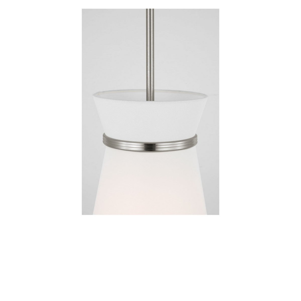 Generation Lighting - GLP1751BNE - One Light Pendant - Fynn - Brushed Nickel