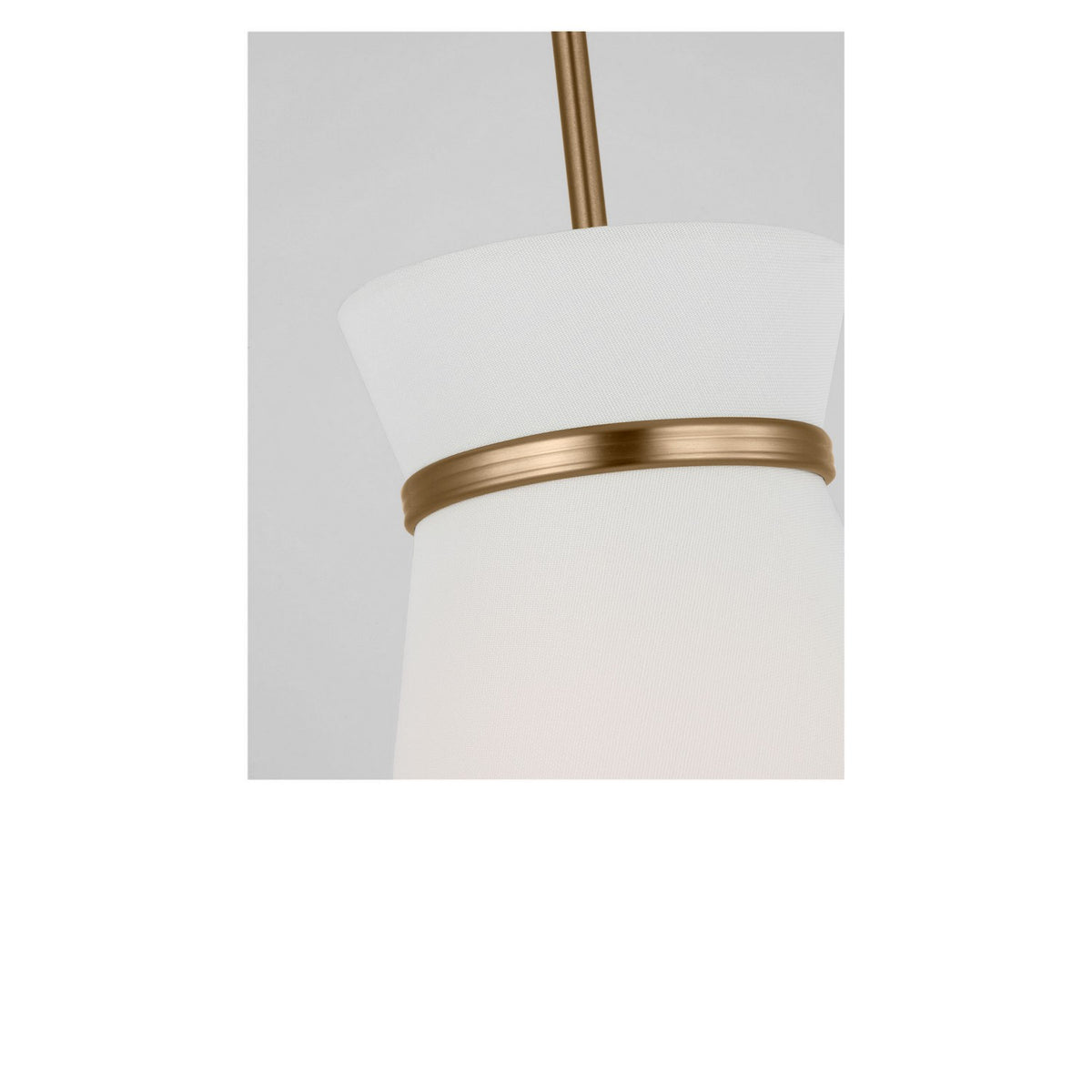 Generation Lighting - GLP1751SB - One Light Pendant - Fynn - Satin Brass