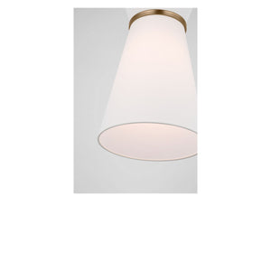 Generation Lighting - GLP1751SBE - One Light Pendant - Fynn - Satin Brass