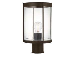 Generation Lighting - GLO1741C-ANBZ - One Light Outdoor Post Lantern - Luning - Antique Bronze