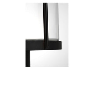 Generation Lighting - GLO1741C-TXB - One Light Outdoor Post Lantern - Luning - Textured Black