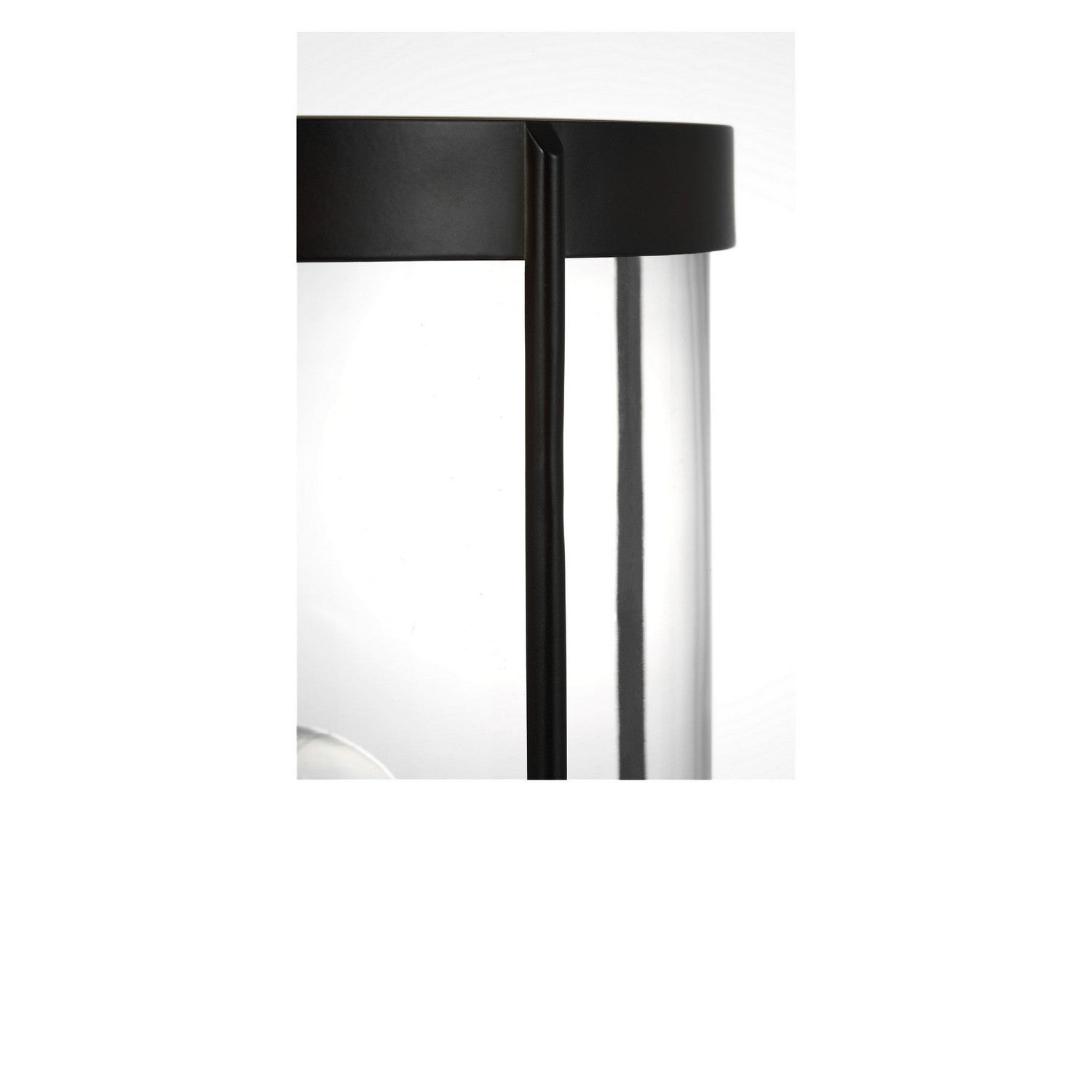 Generation Lighting - GLO1741C-TXBE - One Light Outdoor Post Lantern - Luning - Textured Black