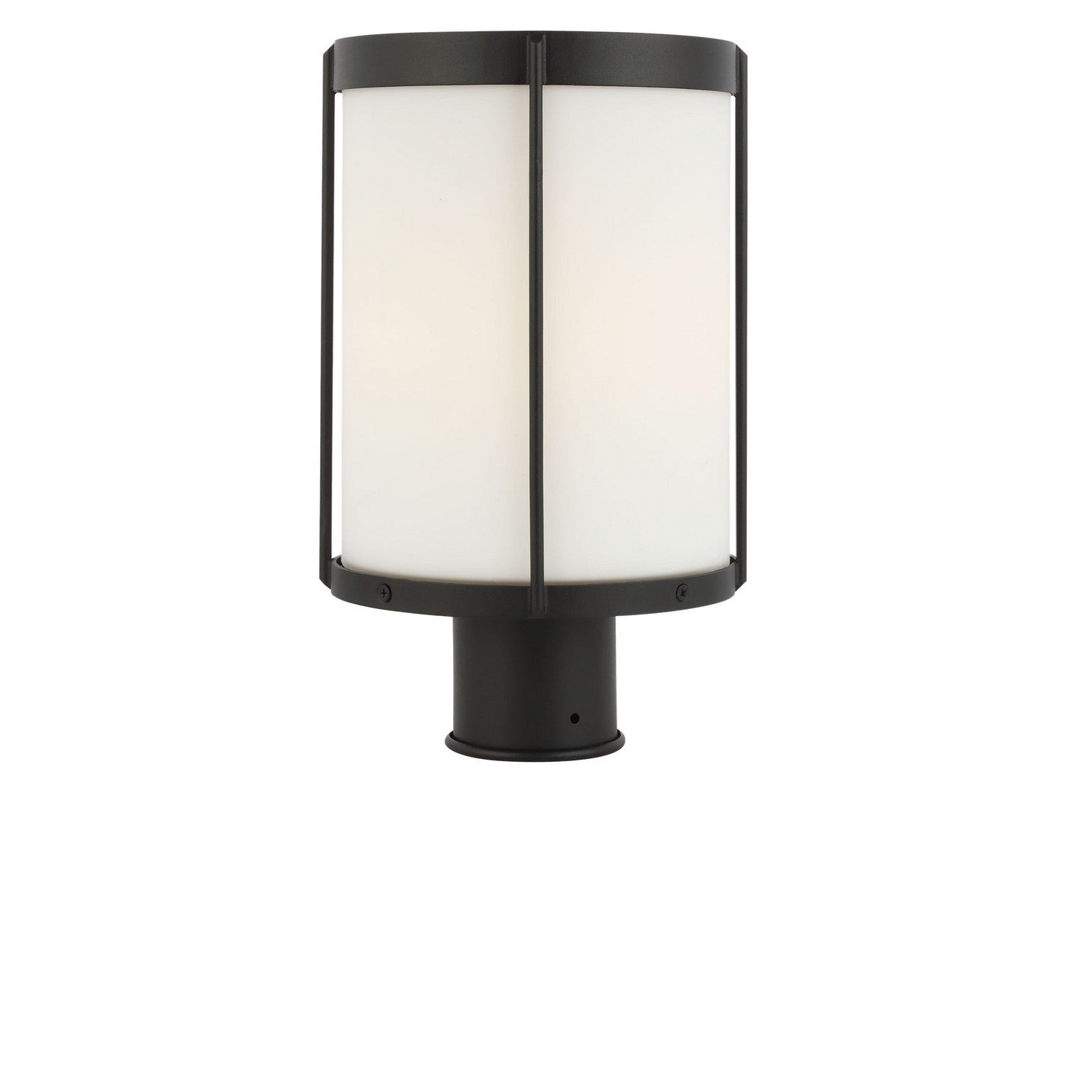 Generation Lighting - GLO1741OE-TXB - One Light Outdoor Post Lantern - Luning - Textured Black