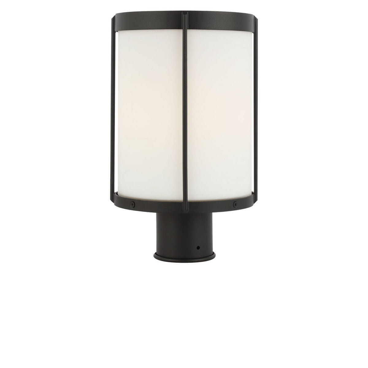Generation Lighting - GLO1741OE-TXB - One Light Outdoor Post Lantern - Luning - Textured Black