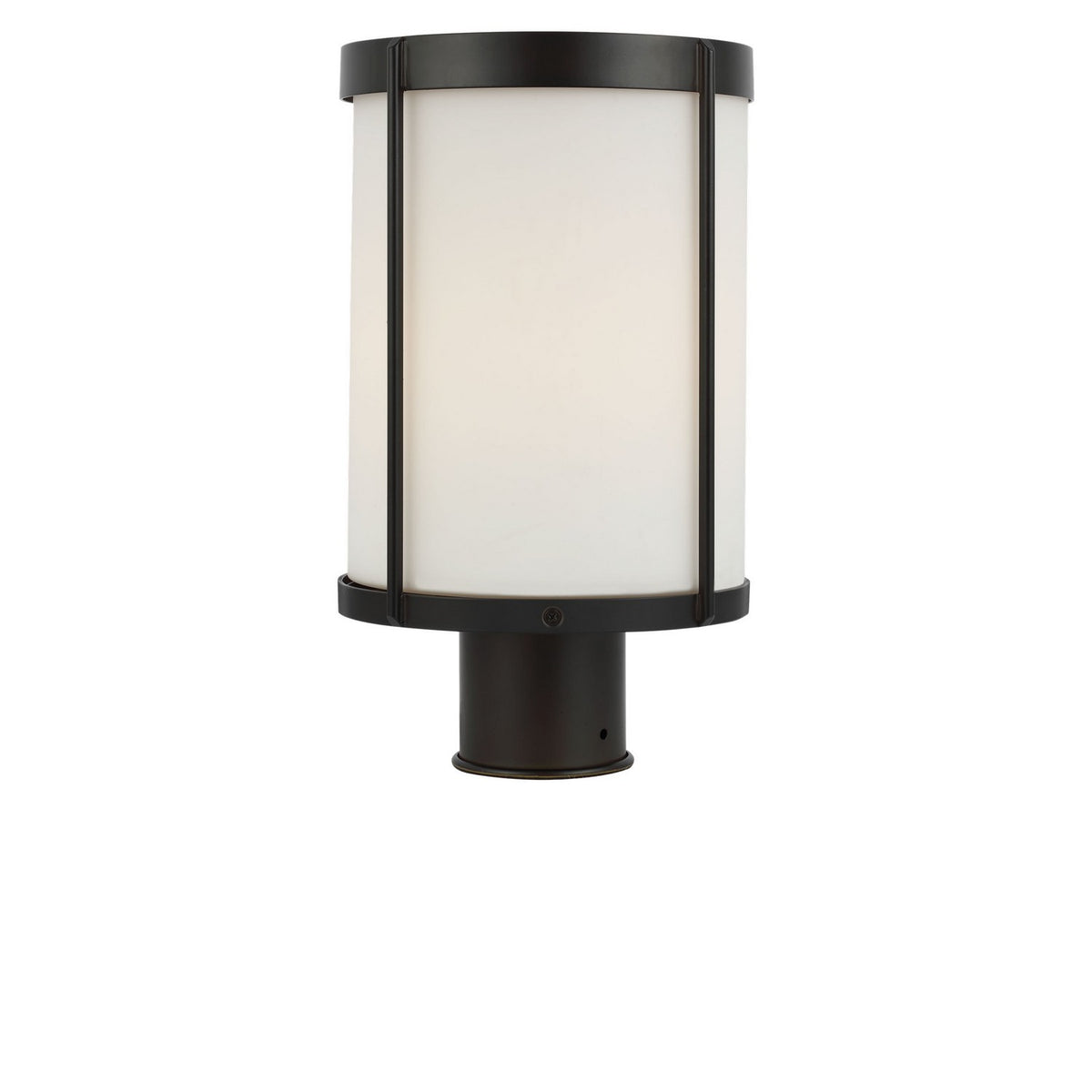 Generation Lighting - GLO1741OE-TXB - One Light Outdoor Post Lantern - Luning - Textured Black