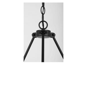 Generation Lighting - GLC2016MBKE - Six Light Chandelier - Mirla - Midnight Black