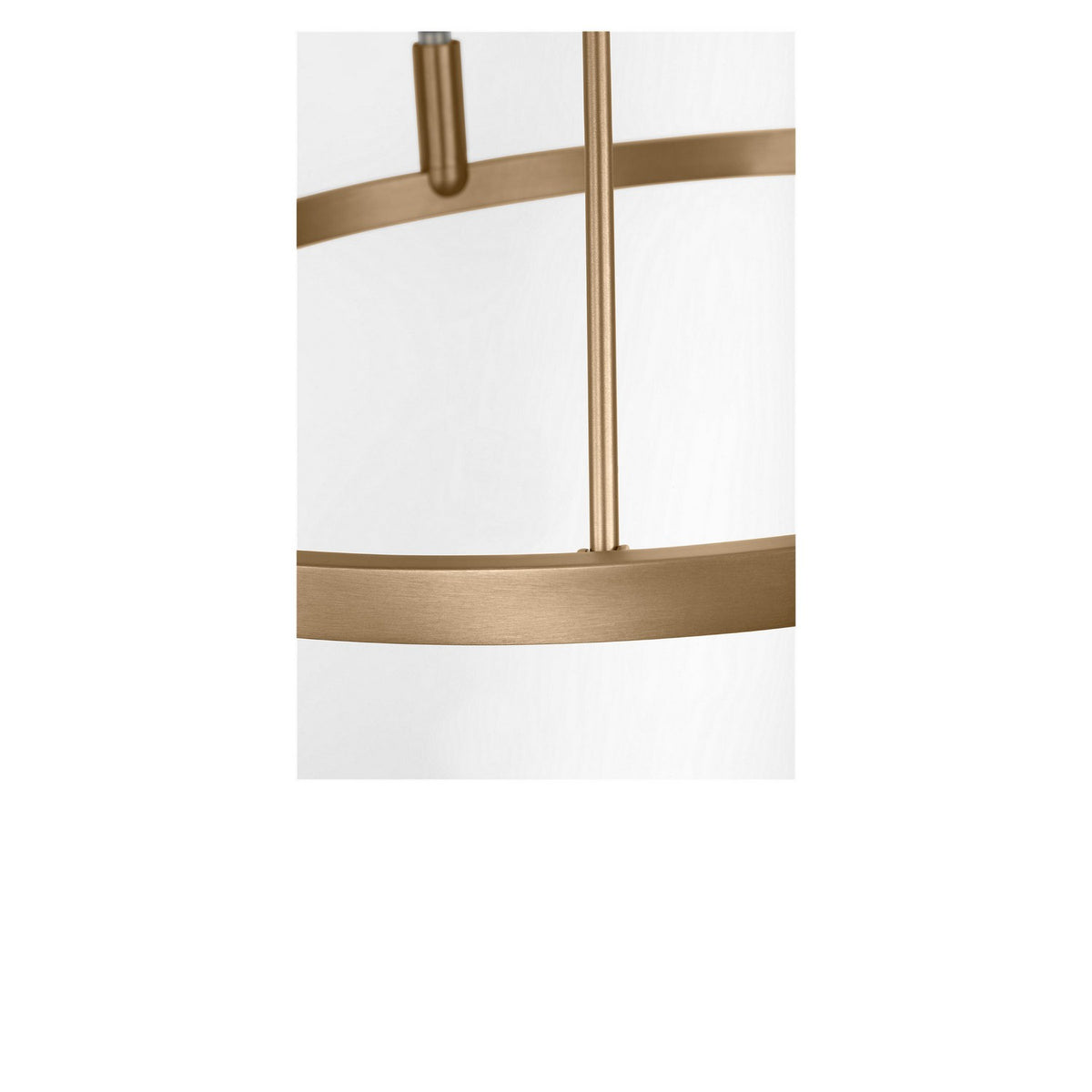 Generation Lighting - GLC2016SB - Six Light Chandelier - Mirla - Satin Brass