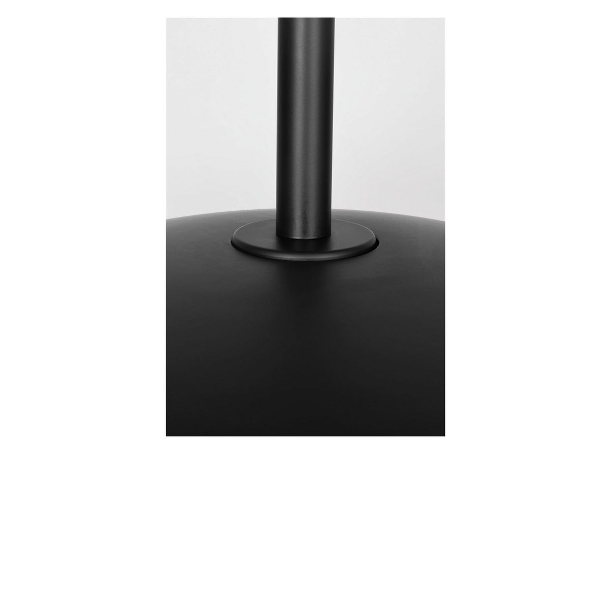 Generation Lighting - GLP2041MBKE - One Light Pendant - Mont - Midnight Black