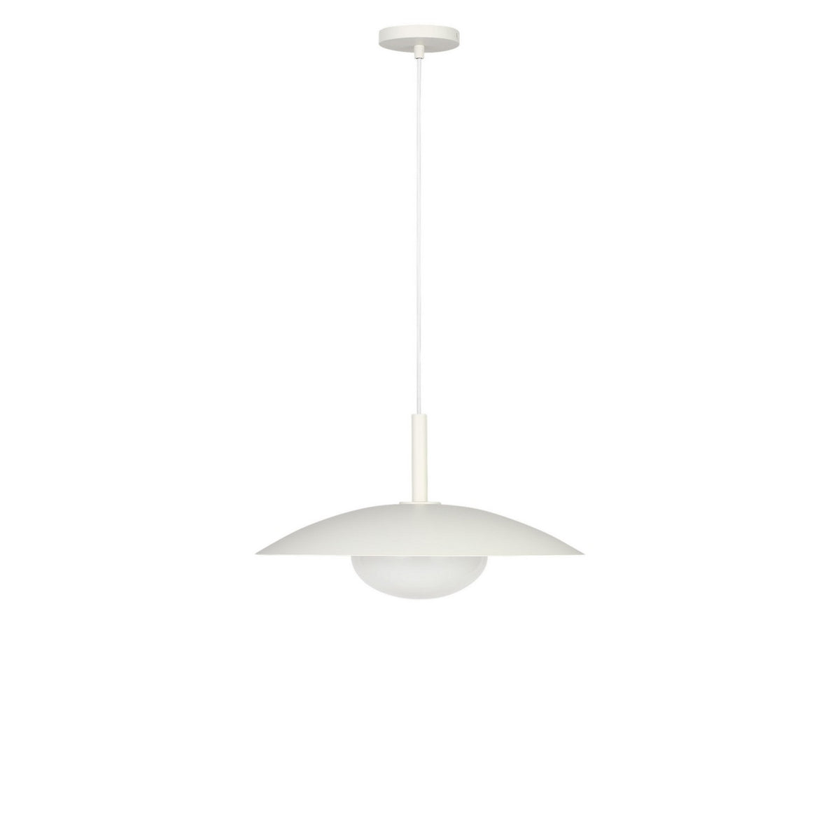 Generation Lighting - GLP2041MWT - One Light Pendant - Mont - Matte White
