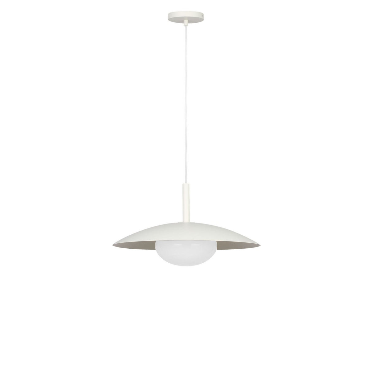 Generation Lighting - GLP2041MWTE - One Light Pendant - Mont - Matte White