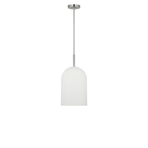 Generation Lighting - GLP1941BN - One Light Pendant - Neblina - Brushed Nickel