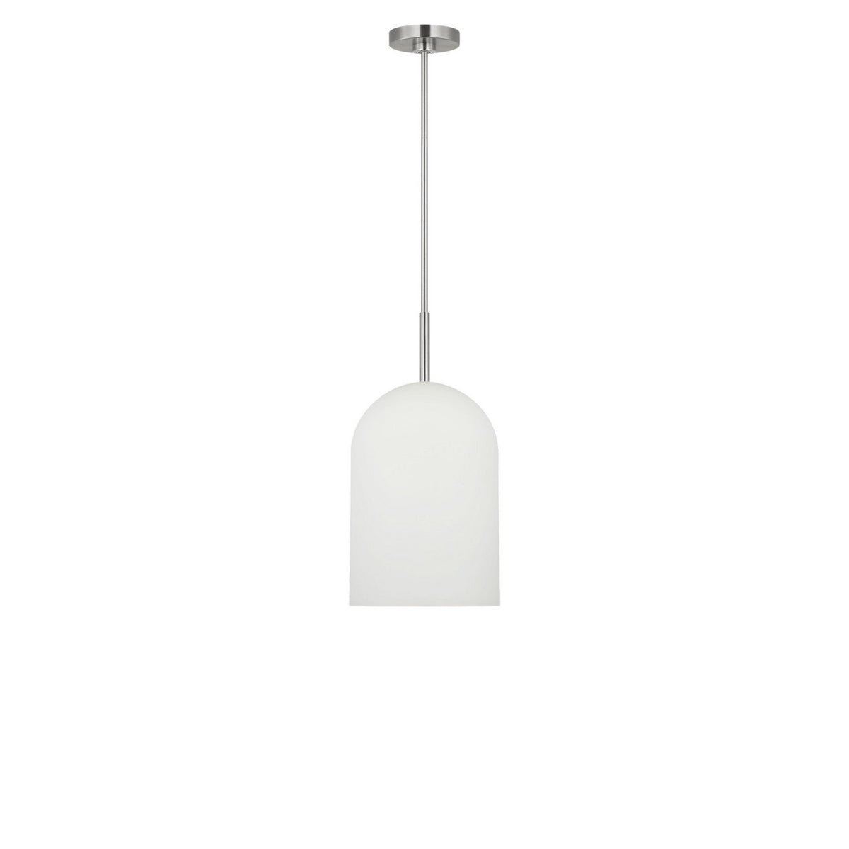 Generation Lighting - GLP1941BNE - One Light Pendant - Neblina - Brushed Nickel