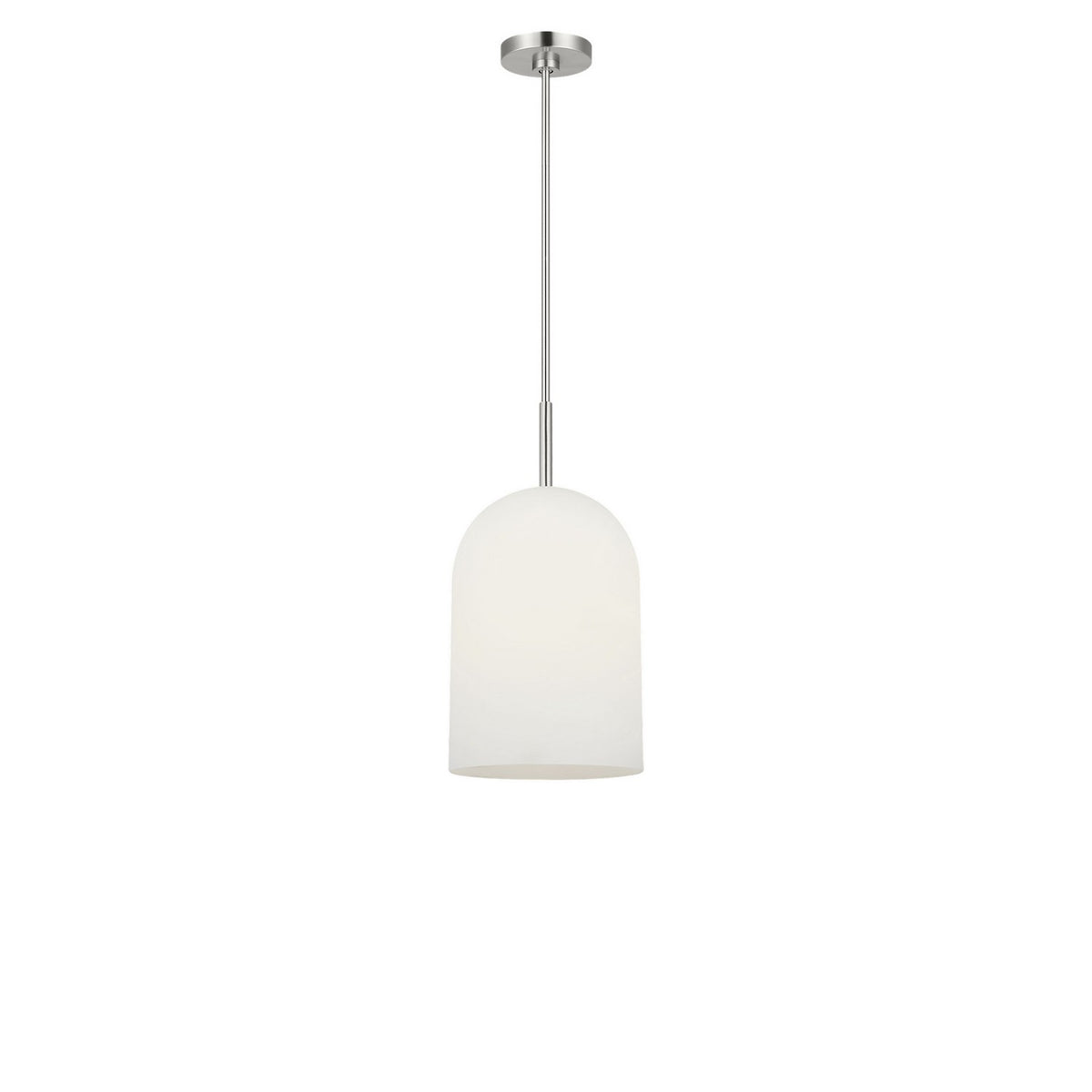 Generation Lighting - GLP1941BNE - One Light Pendant - Neblina - Brushed Nickel