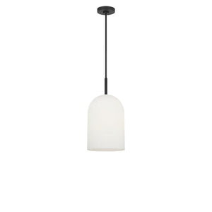 Generation Lighting - GLP1941MBK - One Light Pendant - Neblina - Midnight Black