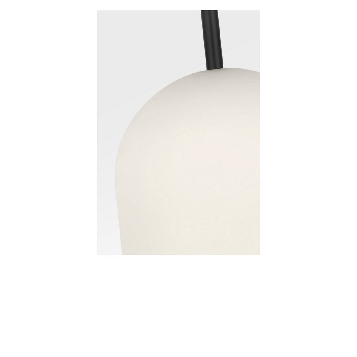 Generation Lighting - GLP1941MBKE - One Light Pendant - Neblina - Midnight Black