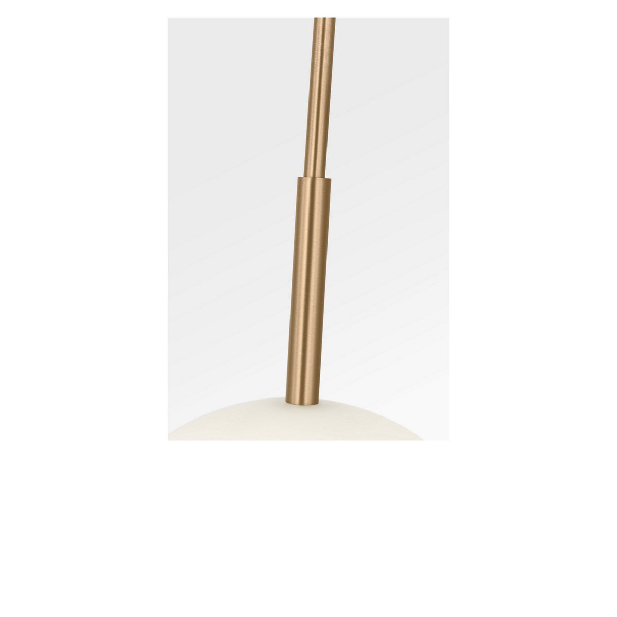 Generation Lighting - GLP1941SBE - One Light Pendant - Neblina - Satin Brass