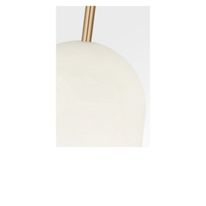 Generation Lighting - GLP1941SBE - One Light Pendant - Neblina - Satin Brass